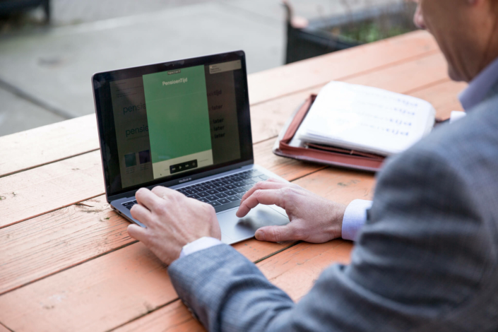 Contentfotografie pensioentijd